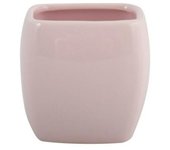 Vaso de cerámica rosa pastel louise msv