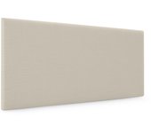 Dhome cabecero de lino natural liso 105x50cm camas 105 - beige