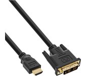 Cable inline hdmi a dvi macho a 18+1 macho 5m