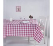 Wellhome mantel 160 x 220 cm rosa y blanco