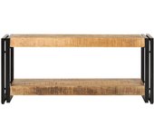 Mueble tv 90 x 30 x 40 cm madera maciza de mango