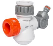 Adaptador para toma multifunción para riego de jardines con ducha para útiles de limpieza