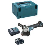 Mini-amoladora makita dga508rtj1 (1 x 5,0 ah + dc18rc + makpac 3)