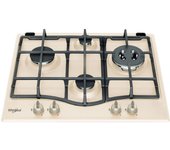 Placa de gas whirlpool corporation gmt 6422 ow 60 cm 3500 w