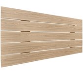 Dhome cabecero de madera reciclada dm estilo palet horizontal 105x46cm camas 105 - madera natural