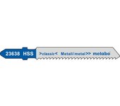 Metabo 623618000 set 25 hojas de sierra de calar acero 2,5-6 mm metal nf fresado ondulado hss 51 mm