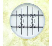 Diámetro de la cuadrícula de defensa rústica 60 cm para ventana redonda (mesa de côte)