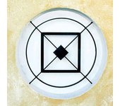 Diámetro de cuadrícula de defensa de toulouse 70 cm para ventanas redondas (mesa de côte)