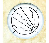 Diámetro de la cuadrícula de defensa de verano 60 cm para la ventana redonda (mesa de côte)