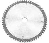 Hoja de sierra circular para cortar madera de plata tct de 165 mm - 60 dientes + 1 anillo reductor