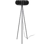 Farola tosel tiago metal trípode negro d40 x h165 cm