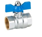 Válvula esfera h-h 1 prestige pn-25/16 azul - genebre