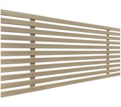 Dhome cabecero de madera reciclada dm estilo japones 105x46cm camas 105 - cambrian madera