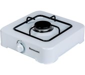 Cocina de gas ravanson k-01t (blanca; 1 zona)