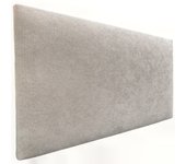 Dhome cabecero de tela aqualine liso 105x50cm camas 105 - beige