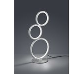 Rondo sobremesa 3 aros led plata trio lighting