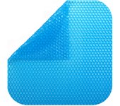 Cobertor solar de burbuja eco 400 azul para piscina (9 x 4 m.)