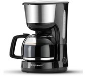 Cafetera de goteo, 1,25l(10 tazas), 1000w aigostar chocolate
