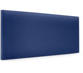 Dhome cabecero de polipiel liso 105x50cm camas 105 - azul
