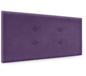 Dhome cabecero de tela aqualine con 2 hileras de botones 110x50cm camas 105 - lila
