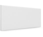Dhome cabecero de lino natural liso 95x50cm camas 90 - blanco