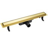 Canaleta de ducha basso, color:dorado, longitud:90 cm