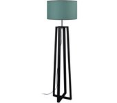 Farola tosel manon n tela columna negro d40 x h155 cm