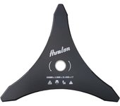 Disco de 3 puntas 300 x 3,0 mm para desbrozadora universal para cortar maleza densa, arbustos o hierbajos