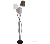 Farola tosel lille tela árbol negro d40 x h168 cm