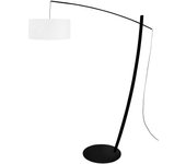 Farola tosel cavalaire tela arqueado negro d44 x h170 cm