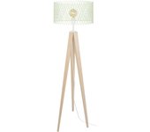 Farola tosel aster metal trípode natural d45 x h160 cm