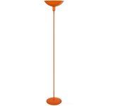Farola tosel demi lune metal vertical naranja d30 x h165 cm