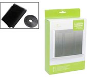 Tela mosquitera para ventana (250 cm x 200 cm) - negro