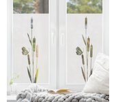 Lámina para ventana vinilo privacidad ventana 50 x 100 cm vinilo ventanas intimidad estático vinilo opaco esmerilado 114 baño cocina