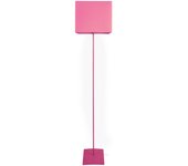 Farola tosel alfena carré tela vertical rosa d30 x h153 cm