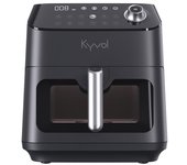 Airfryer. freidora de aire caliente sin aceite kyvol af600 wifi. 5,68 l. 12 programas. app móvil