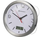 Reloj de pared mytime thermo-/hygro bath - blanco