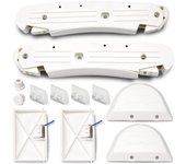 Axv417whp kit de columpio para limpiador de piscinas hayward, kit de mantenimiento combinado de guardabarros y zapatos para limpiador de piscinas