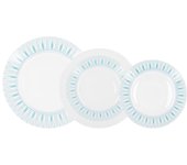 Vajilla opal abrar 18 piezas - 6 personas