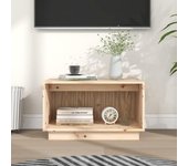 Mueble de tv | mueble de salón | mesa de tv de madera maciza de pino 60x35x35 cm cfw67533