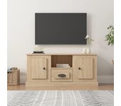 Mueble para tv | mueble de salón | mesa de tv madera contrachapada roble sonoma 100x35,5x45 cm cfw76811