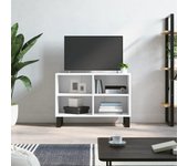 Mueble de tv | mueble de salón | mesa de tv madera de ingeniería blanco 69,5x30x50 cm cfw96582