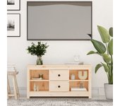 Mueble de tv | mueble de salón | mesa de tv de madera maciza de pino 103x36,5x52 cm cfw18431