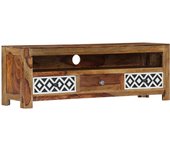 Mueble para tv | mueble de salón | mesa de tv madera maciza de sheesham 120x30x40 cm cfw83759