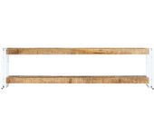 Mueble tv 150 x 30 x 40 cm madera maciza de mango
