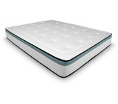Colchón 135 x 200 viscoelástico bio max, grosor 24cm, dureza y confort óptimos , firmeza alta