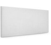 Dhome cabecero de tela aqualine liso 110x50cm camas 105 - blanco