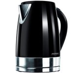 Hervidor agua eléctrico, 1,7l, sin bpa, acero inox, resistencia oculta, inalámbrico, apagado automático, mpm, negro, 2200, mcz-58/c