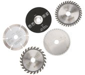 Juego de 5 hojas de sierra circular de carburo de 85 mm de diámetro interior de 15 mm para herramienta de corte