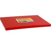 Tabla cocina orework pol ce 35x25x2 roja - orework